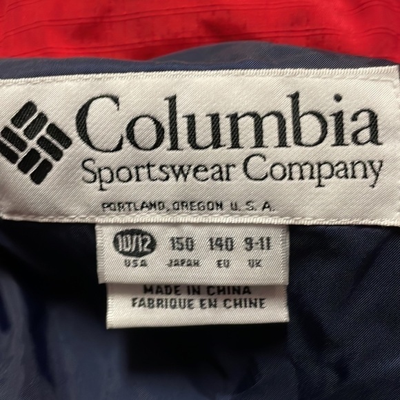 COLUMBIA Tectonite Nylon Ski Snowboarding Suit Size 10 - Picture 11 of 13